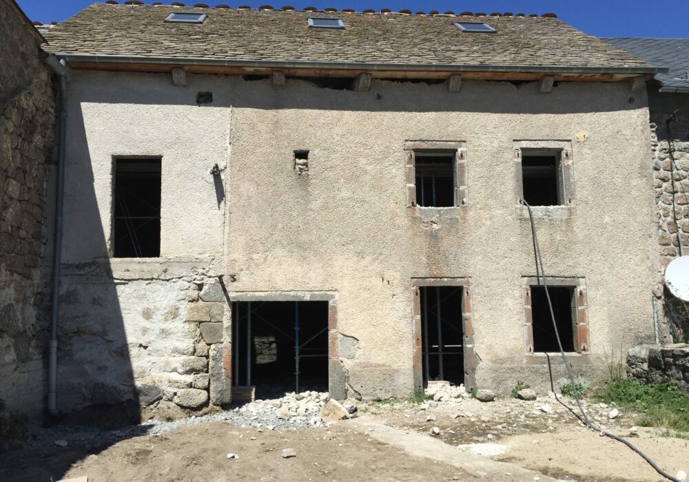 Maison avant rénovation - SAS Mathieu